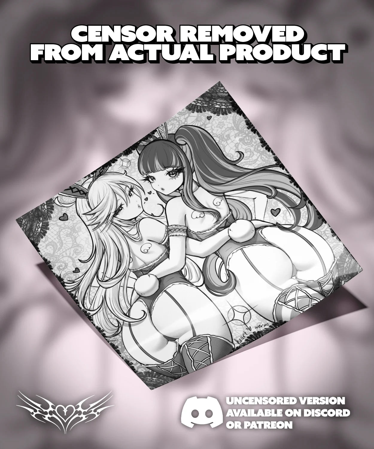 Garment Sister Bunnies Manga Mini Print