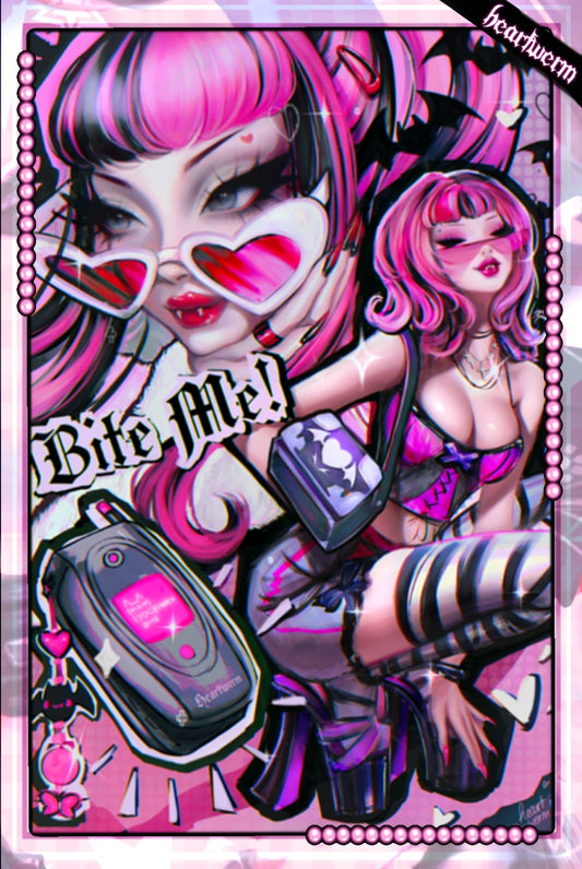 Y2k Draculaura Poster