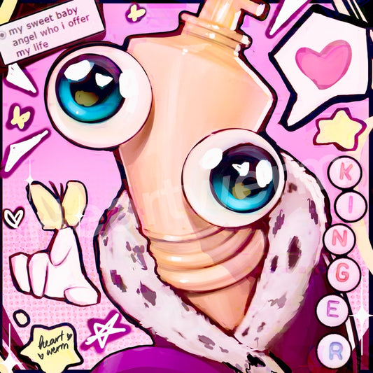 Circus King Mini Print