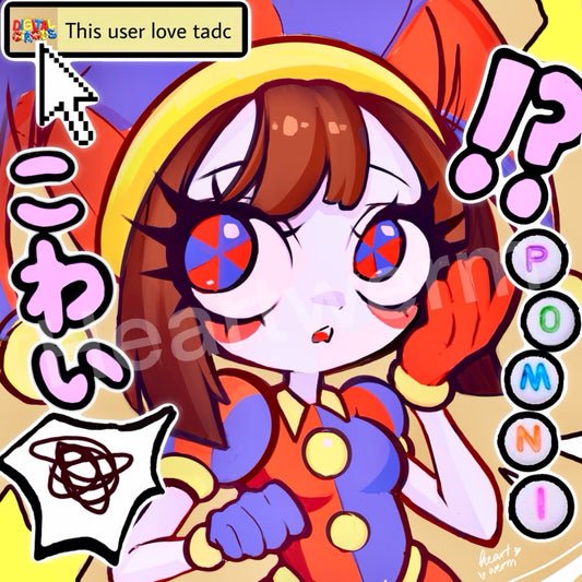 Circus Jester Mini Print