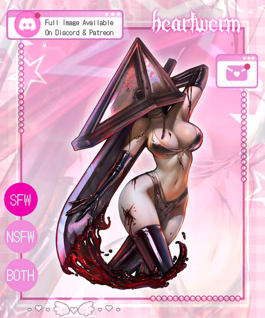 Red Pyramid Decal