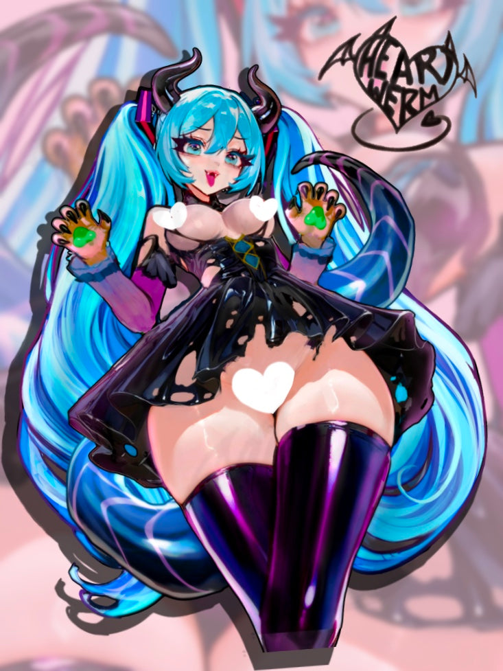 Villain Miku Decal Set