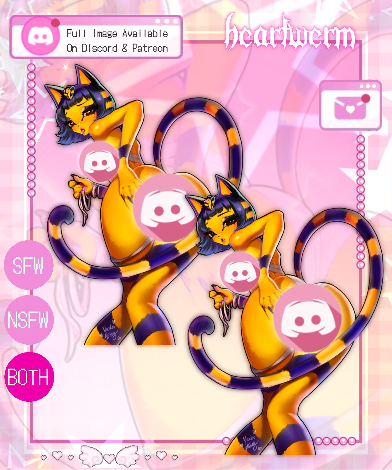 Egyptian Cat Decal