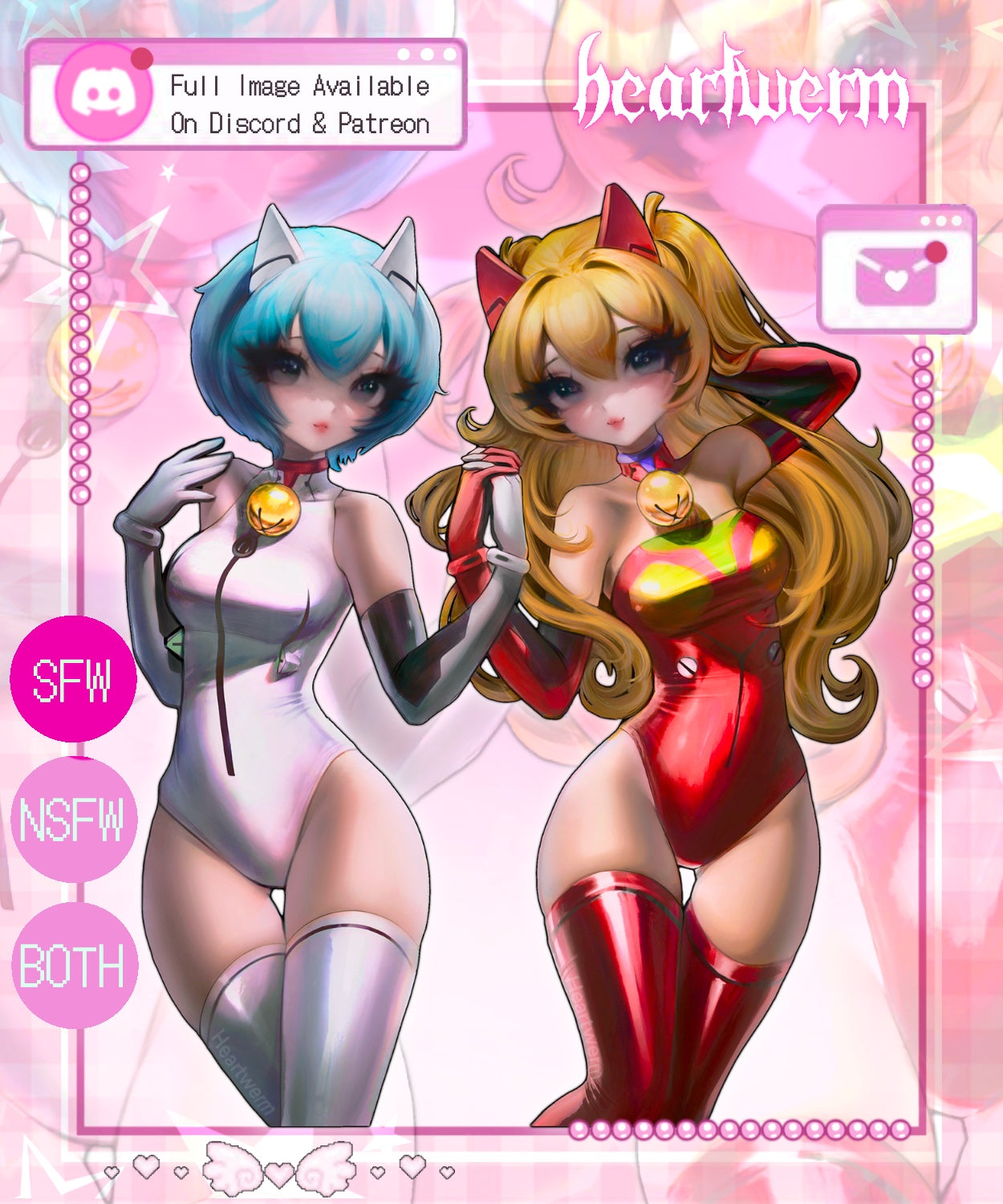 Eva Cat Girls Decal