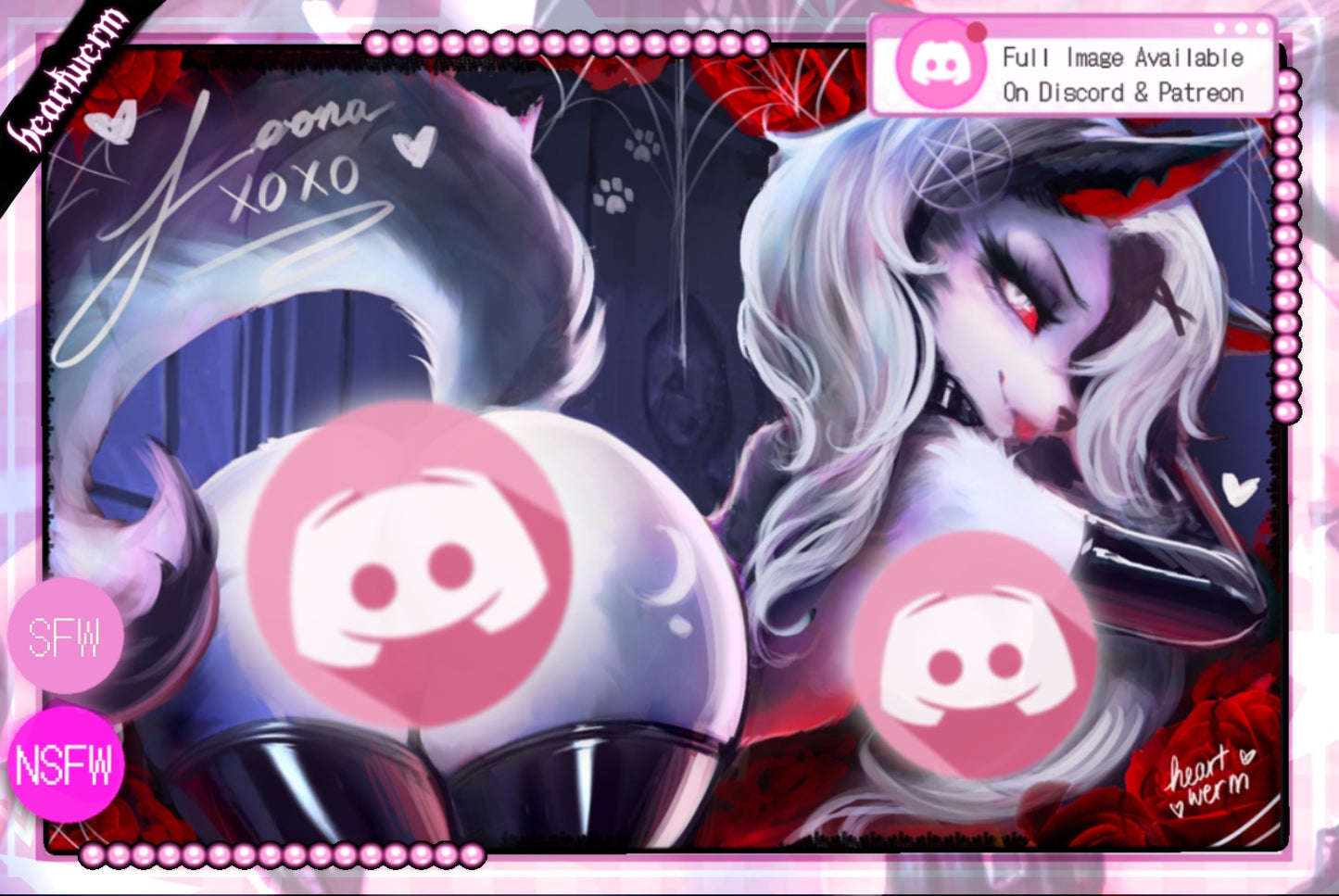 Valentine Hellhound Poster