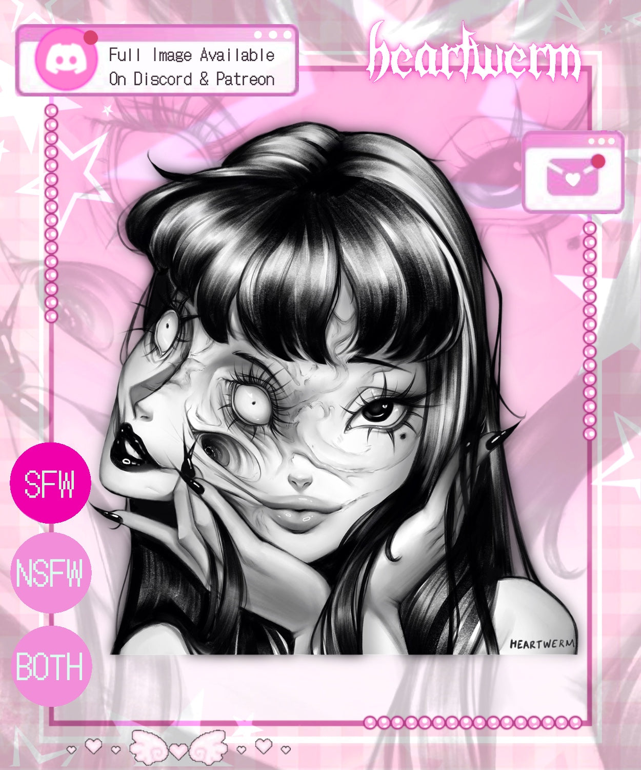Horror Beauty Decal