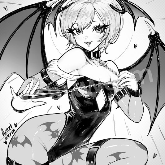 Lilith Manga Mini Print
