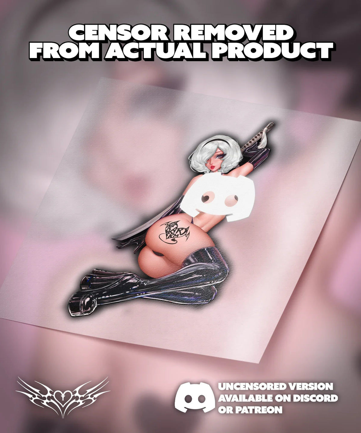Femme Robot Decal