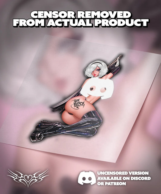 Femme Robot Decal