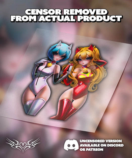 Eva Cat Girls Decal