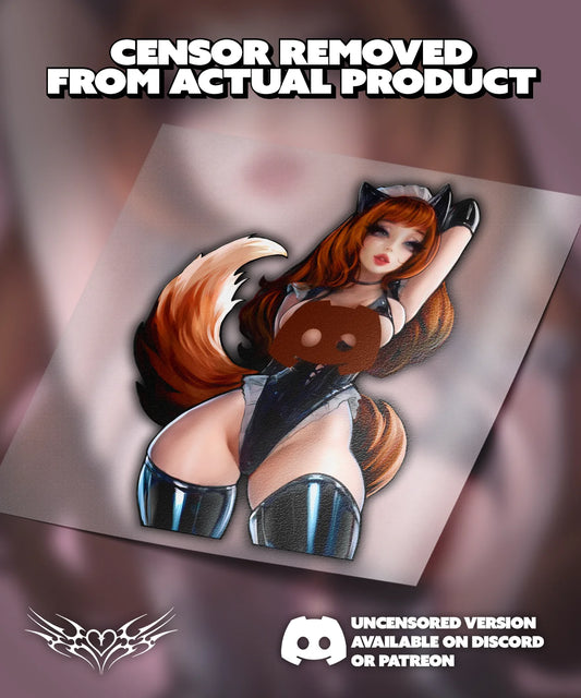Fox Maid Decal