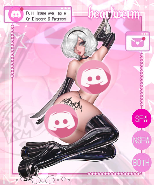 Femme Robot Decal