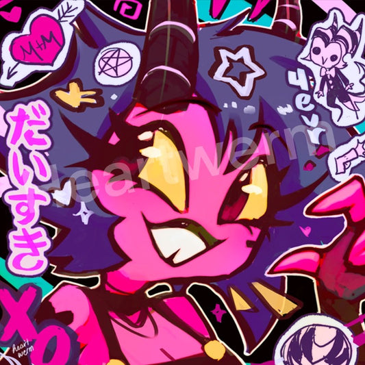 Millie Love Square Print