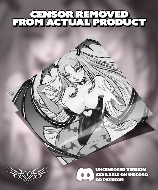 Morrigan Manga Mini Print