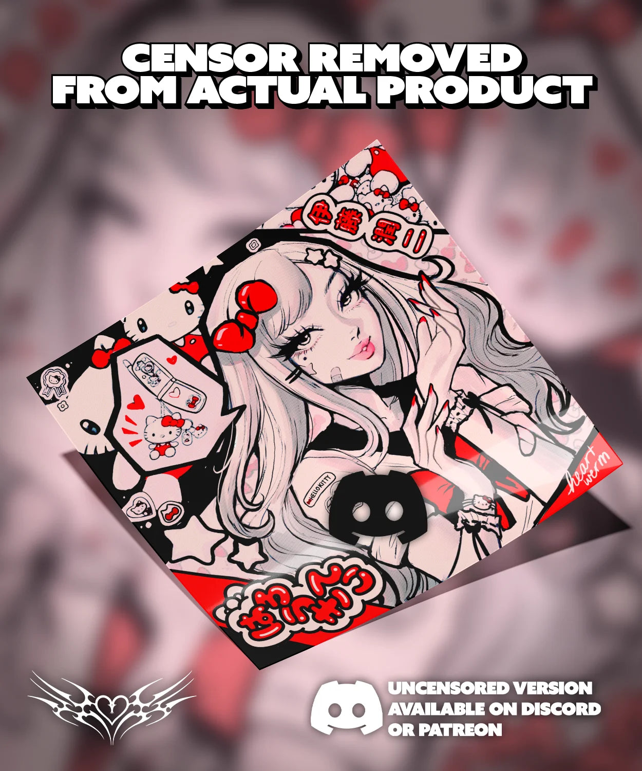 HK x Horror Beauty Mini Print