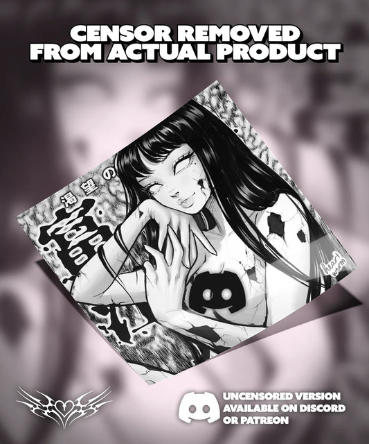 Horror Beauty Porcelain Mini Print