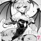 Manga Style Sketch Cards